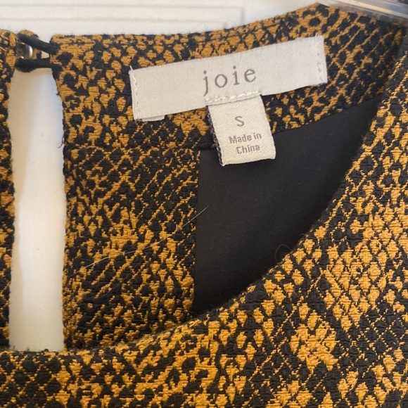 Joie Tonie Snakeskin Python Print Dress - Picture 2 of 5